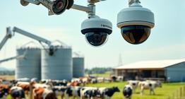 دوربین مداربسته برای گاوداری ها درتبریز